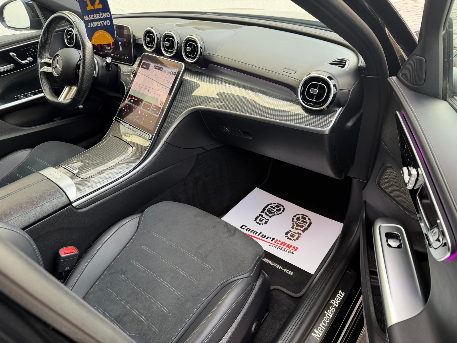 Mercedes-Benz C200d~Amg Line~Panorama~Full Led~Kamera~Servisna~Jamstvo, fotografija 17