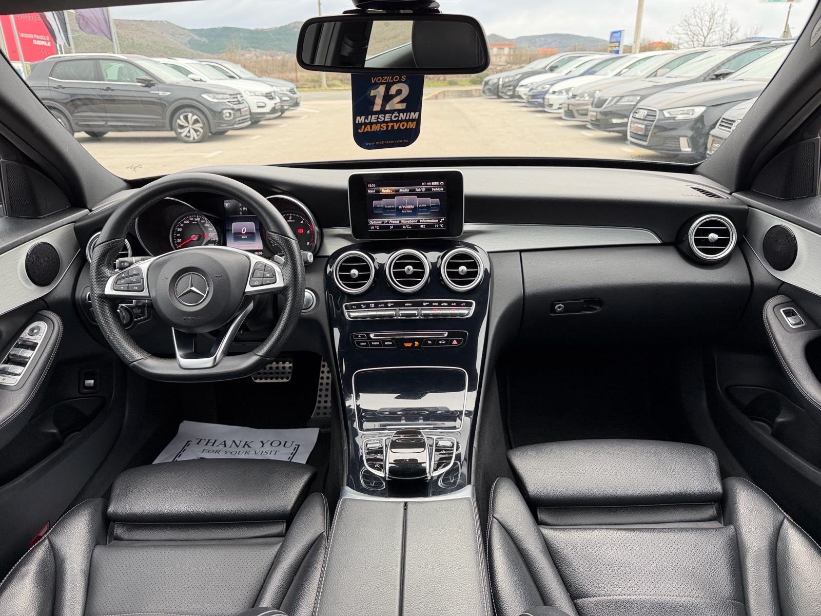 ♦️MERCEDES-BENZ C220 AMG♦️JAMSTVO♦️MATRIX~LED~KAMERE 360~F1~KOŽA~R18♦️, fotografija 18