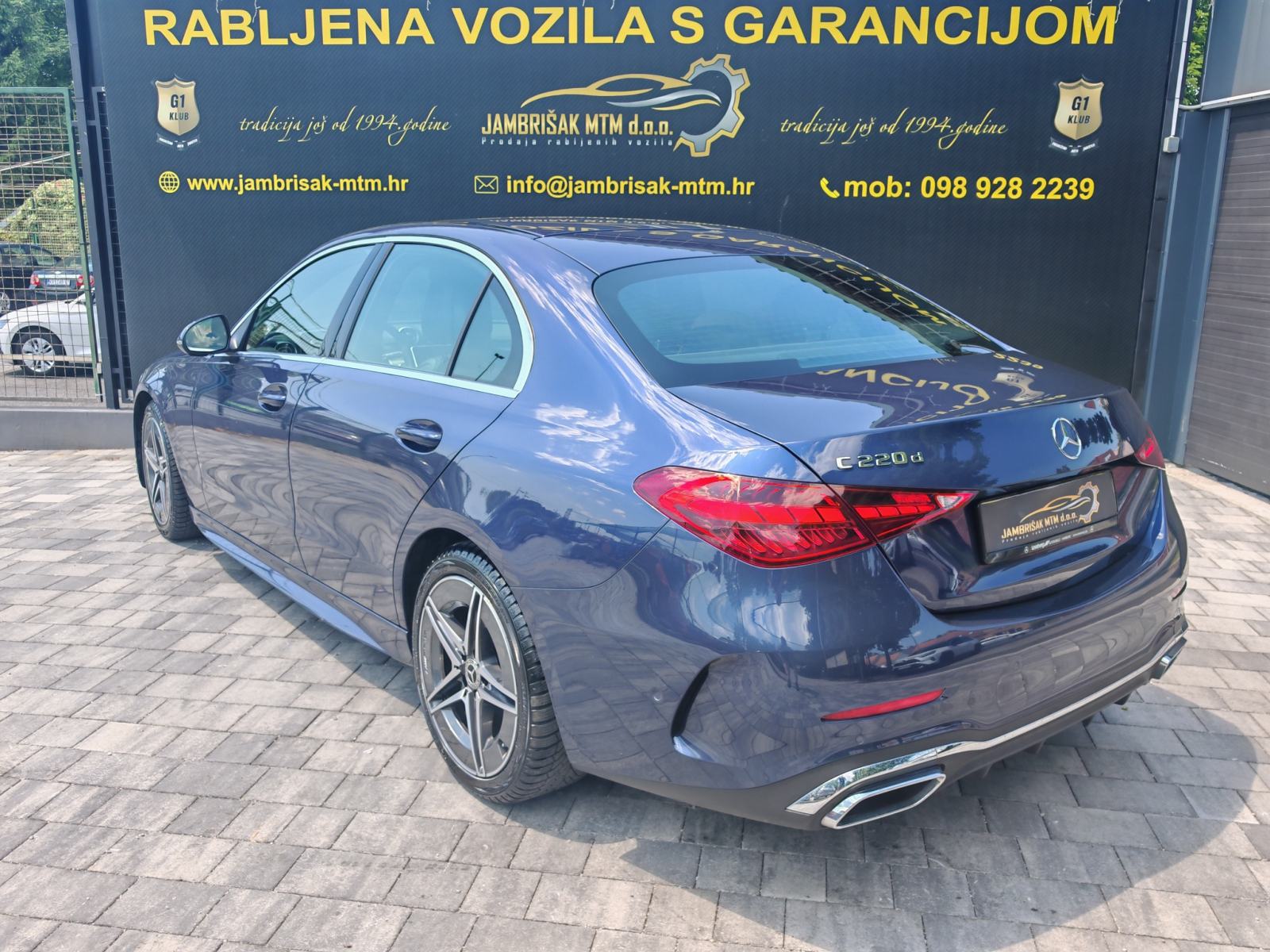 ⭐Mercedes-Benz C220 CDI AMG-line◽JUNGE STERNE GARANTIE◽TOP STANJE◽NOV⭐, fotografija 4