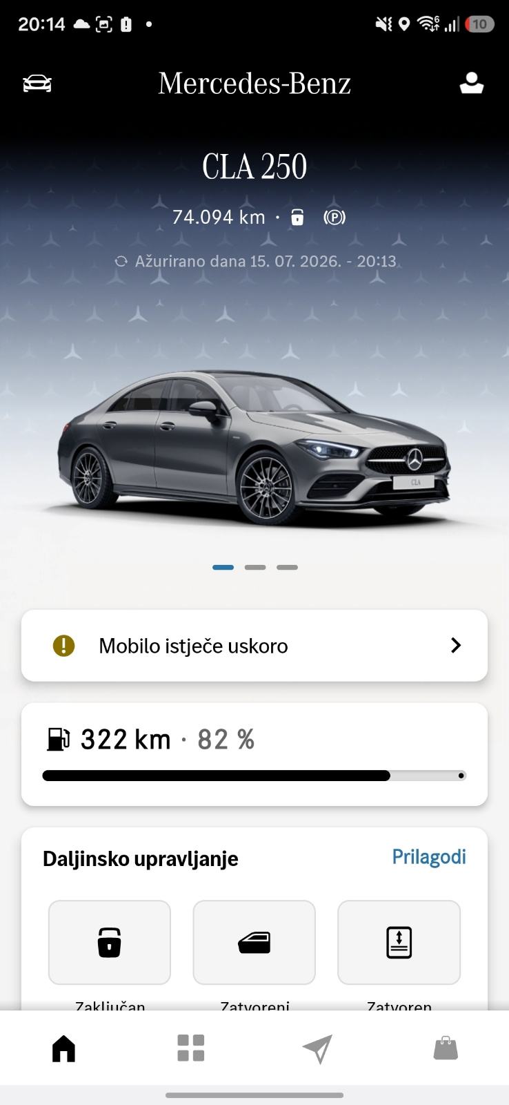 Mercedes-Benz CLA klasa 250 AMG automatik, fotografija 17