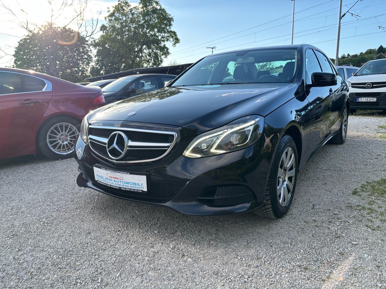 Mercedes-Benz E-klasa 200 CDI-NAVI-AUTO KLIMA-ALU-TEMPOMAT-MFV-KARTICE, pogled izvana - slika 1