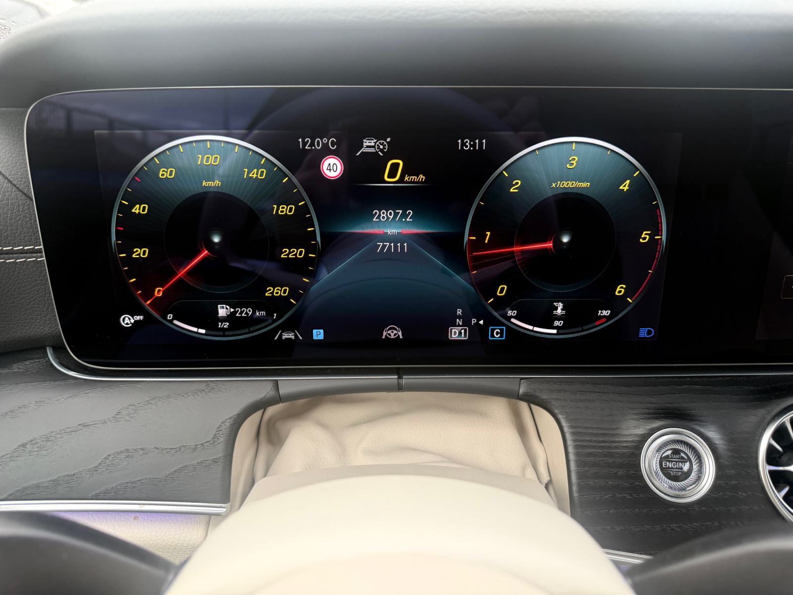 Mercedes-Benz E-klasa Coupe 220 d AMG, 4x4, 9G-TRONIC, fotografija 8