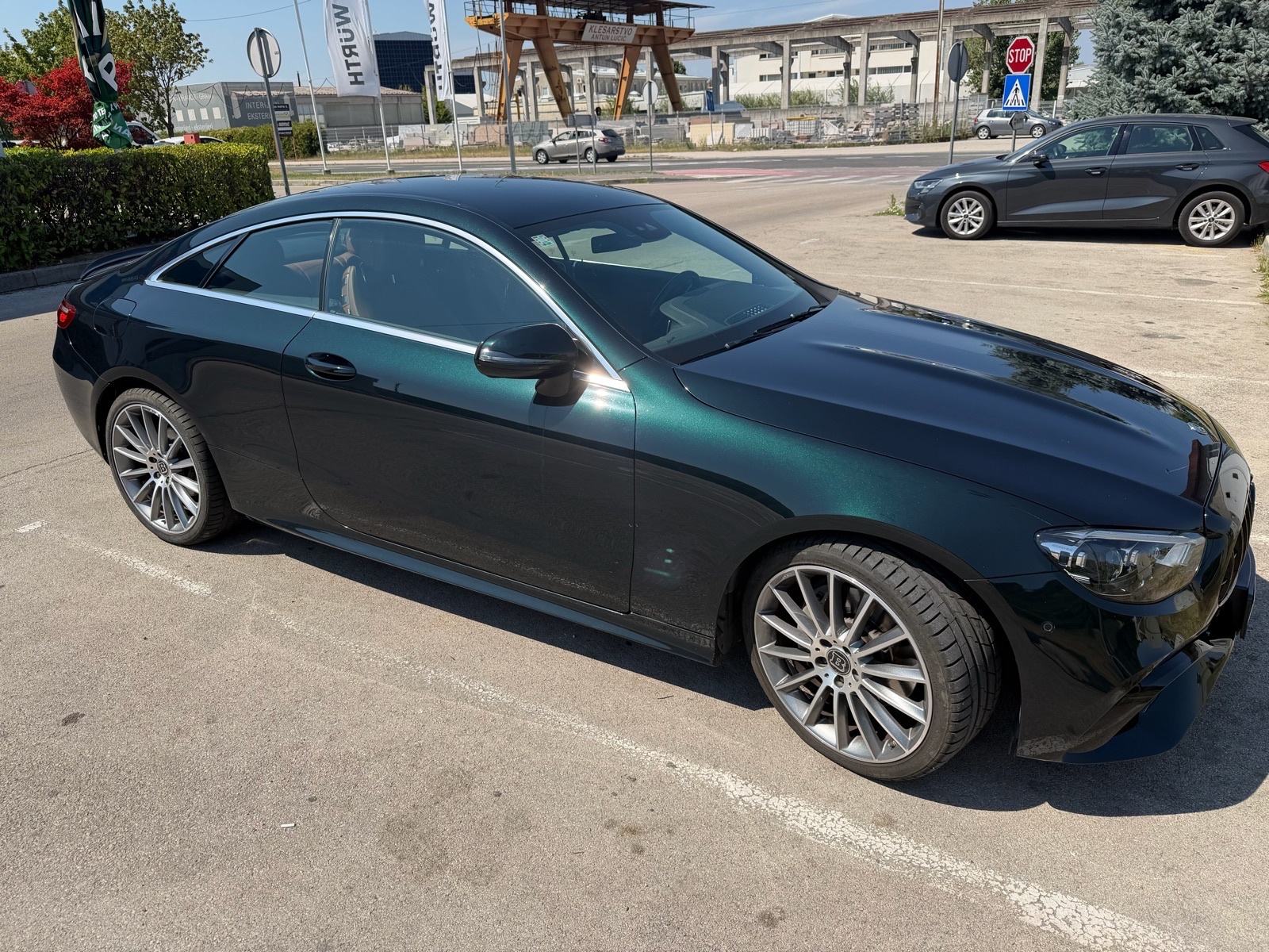 Mercedes-Benz E-klasa Coupe 250 automatik, pogled izvana - slika 4