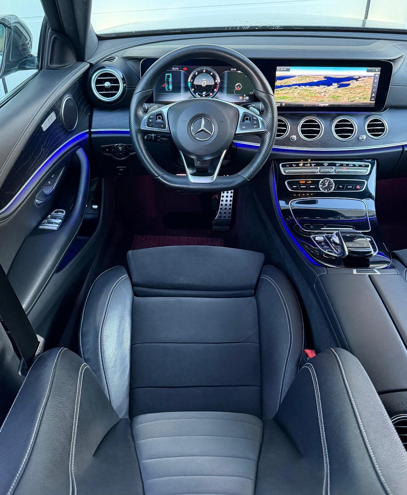 MERCEDES BENZ E220 D - 3xAMG PAKET - WIDESCREEN,KAMERA,AMBIENT LIGHT, fotografija 7