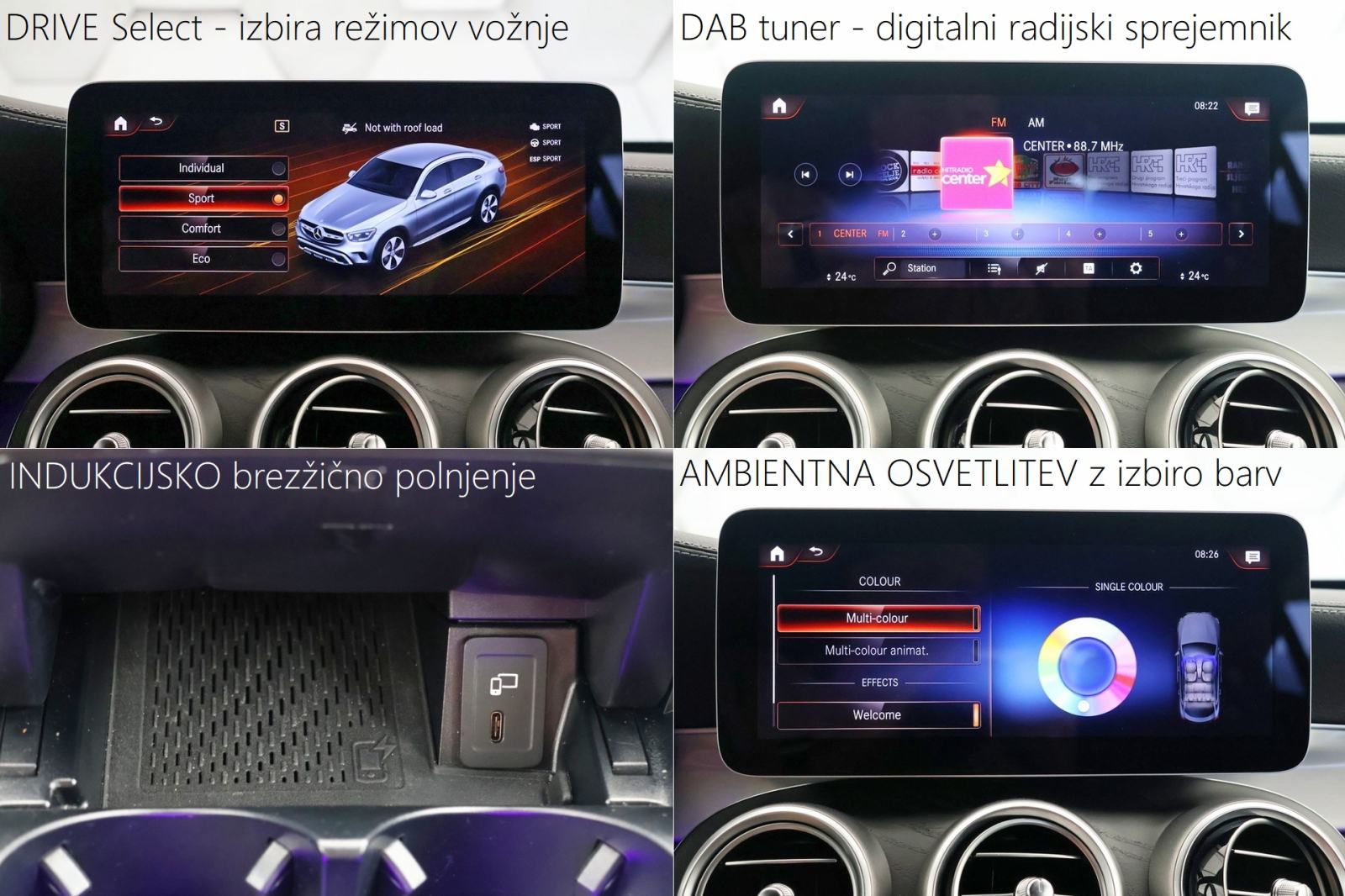 Mercedes-Benz GLC Coupe 220d 4-Matic 9G-Tronic AMG Line MULTIBEAM, fotografija 15