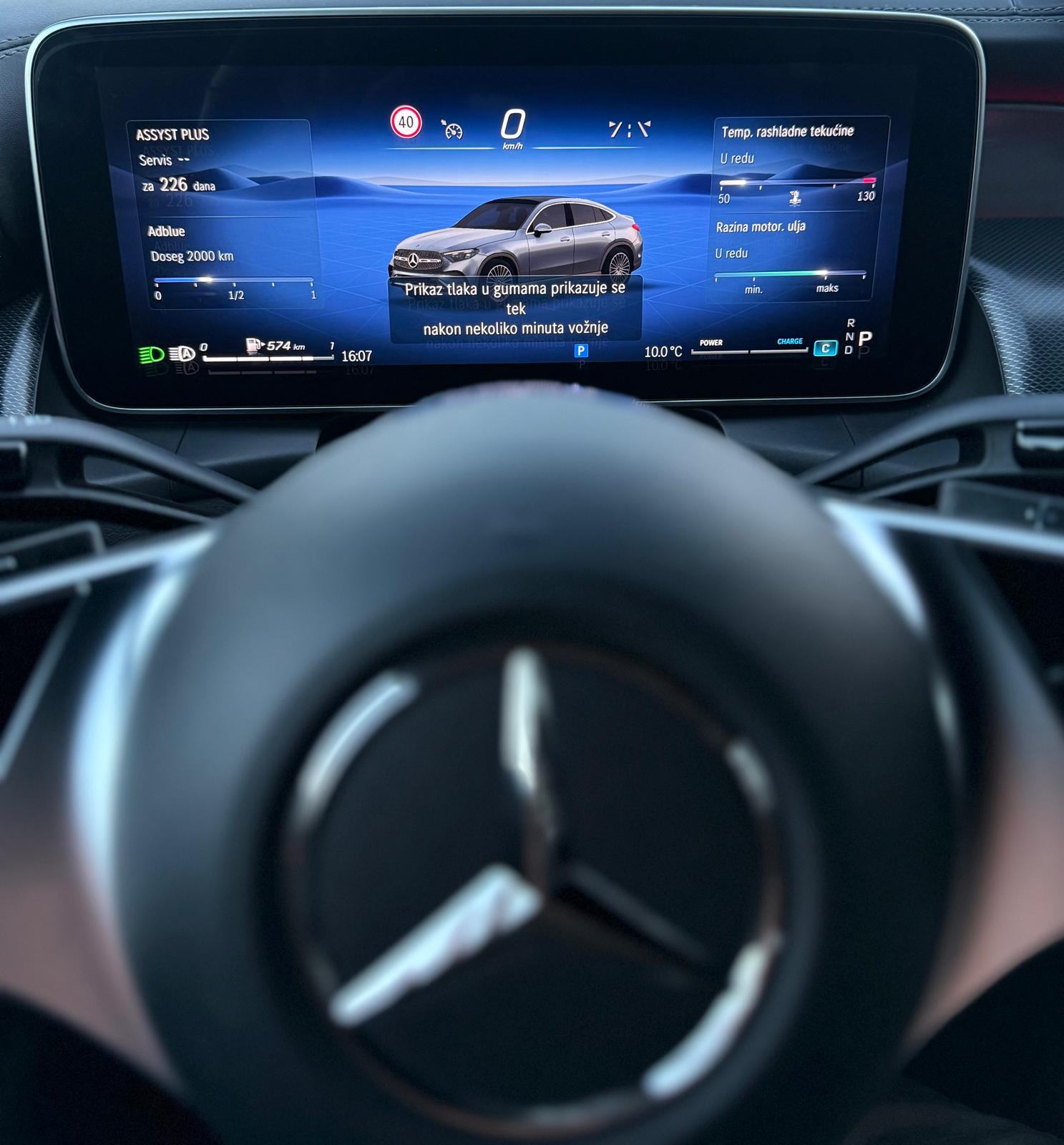 Mercedes-Benz GLC Coupe 220d 4MATIC ⭐️KUPLJEN U HR⭐️, fotografija 14