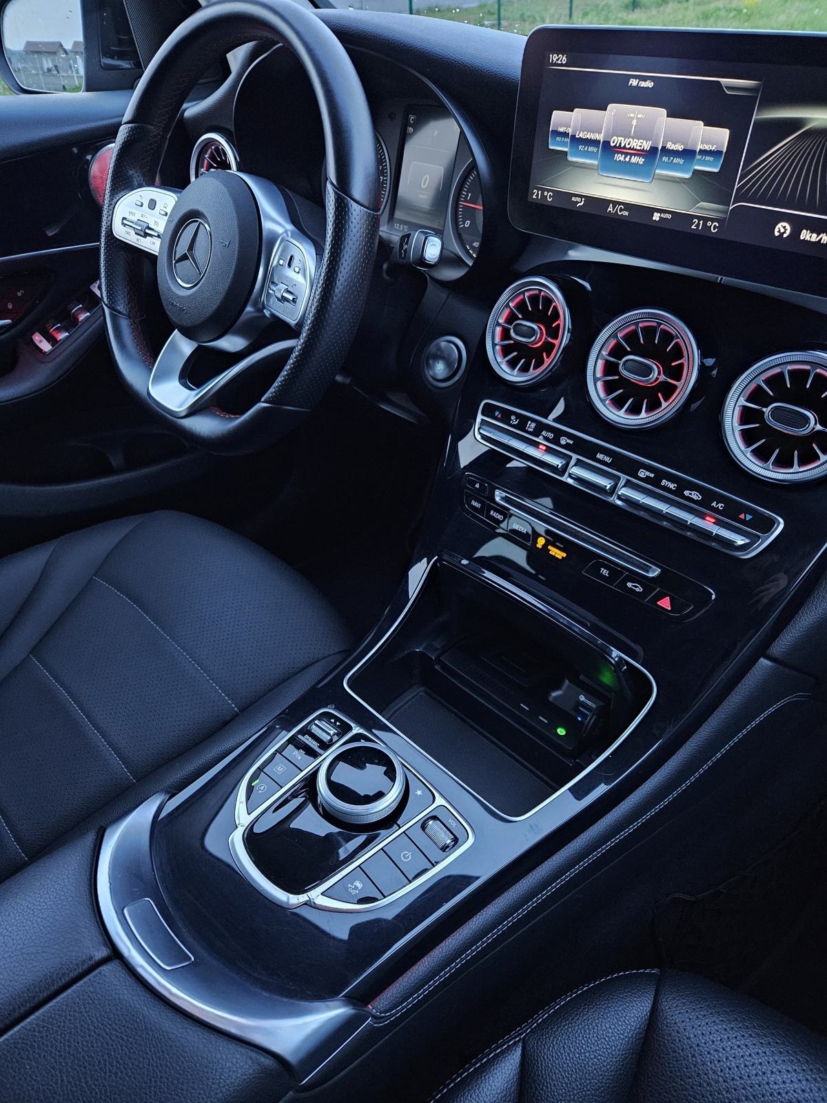 Mercedes-Benz GLC Coupe 220D AMG | 4MATIC • Burmester • LED • 19", fotografija 9