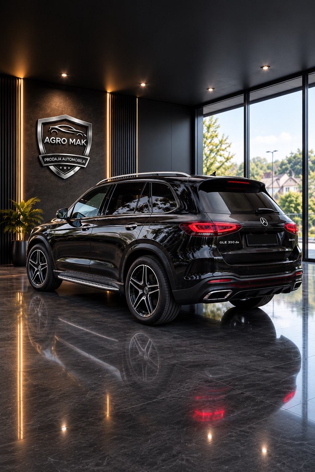 Mercedes-Benz GLE 350de # AMG # PANORAMA # HEADUP # B&O # PDV, pogled izvana - slika 1