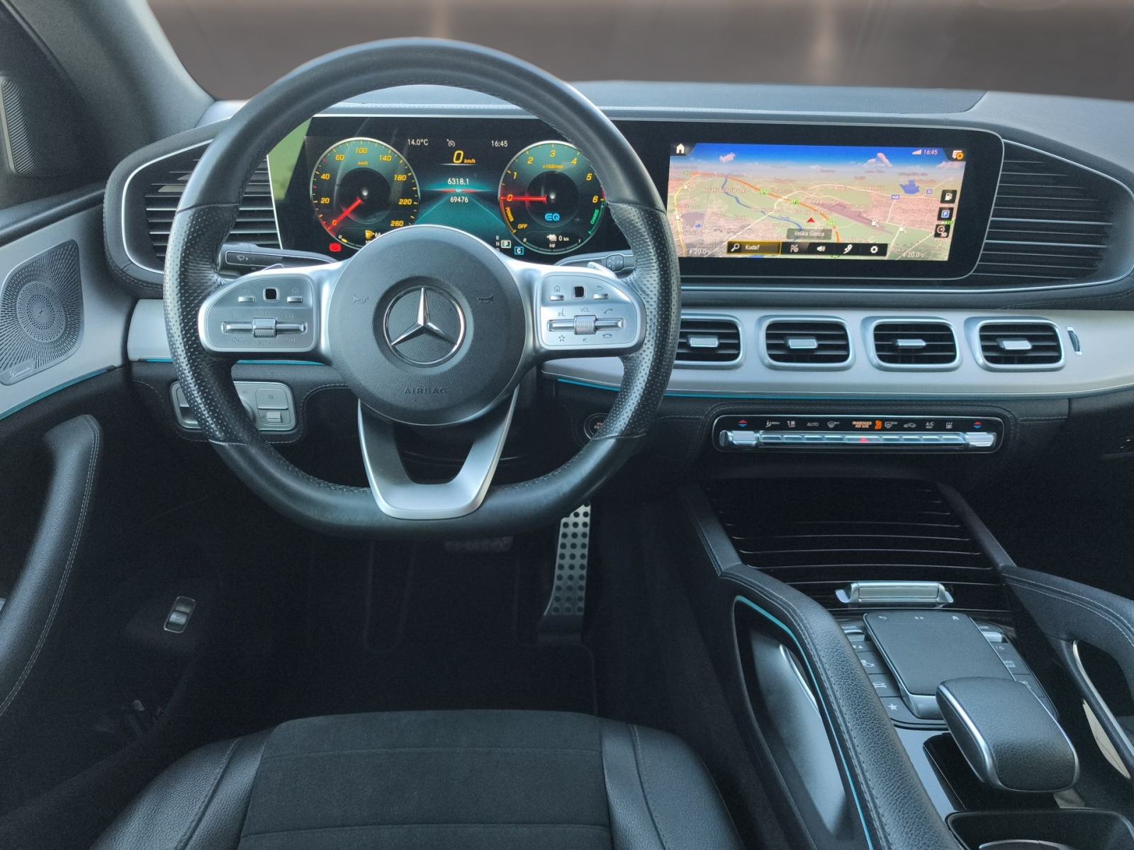 MERCEDES GLE 350DE 4MATIC AMG✔️MULTIBEAM✔️REGISTRIRAN✔️LEASING, fotografija 17