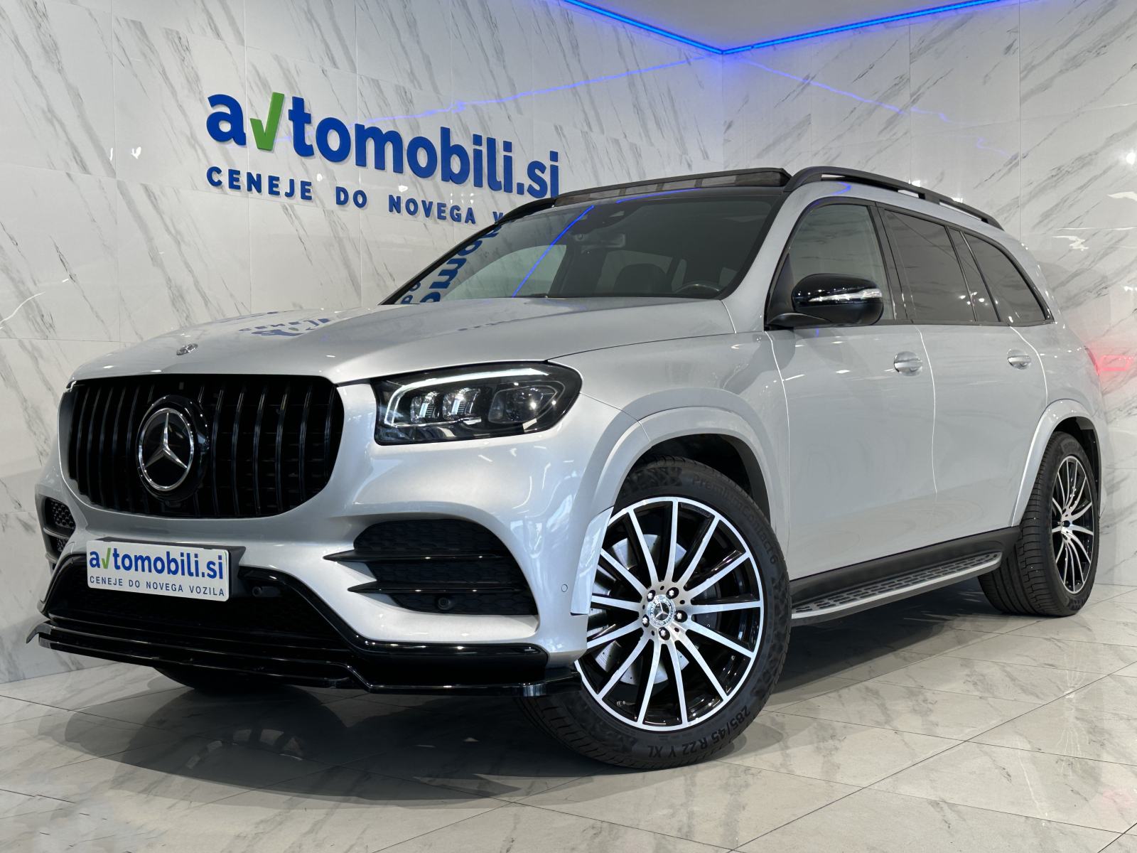 Mercedes-Benz GLS 400d|4M|AMG|Pano|Zračno|ACC|Hlaj|Burm|360K|Kljuka|, pogled izvana - slika 1
