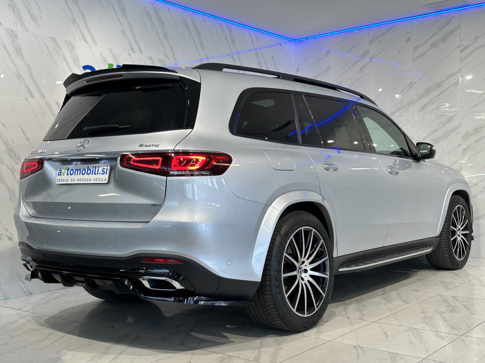 Mercedes-Benz GLS 400d|4M|AMG|Pano|Zračno|ACC|Hlaj|Burm|360K|Kljuka|, pogled izvana - slika 4