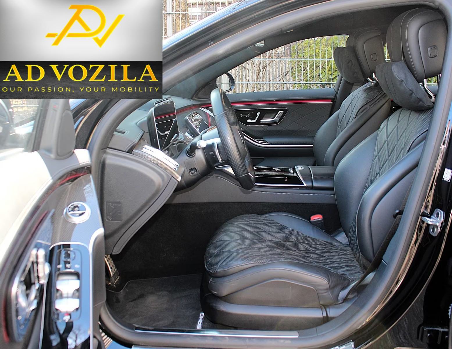Mercedes-Benz S klasa 400d 4Matic*AMG*CARBON*360night view €89.900 !, fotografija 15