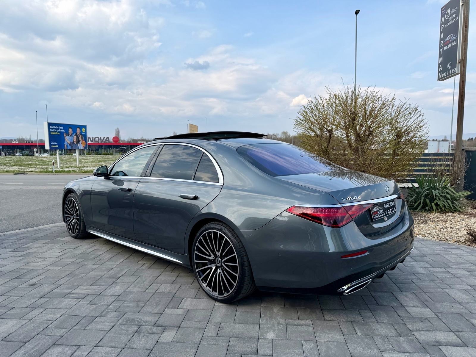 Mercedes-Benz S klasa S 400d LANG-4MATIC-AMG-PANO-ZRAČNI-U PDV-u, fotografija 9
