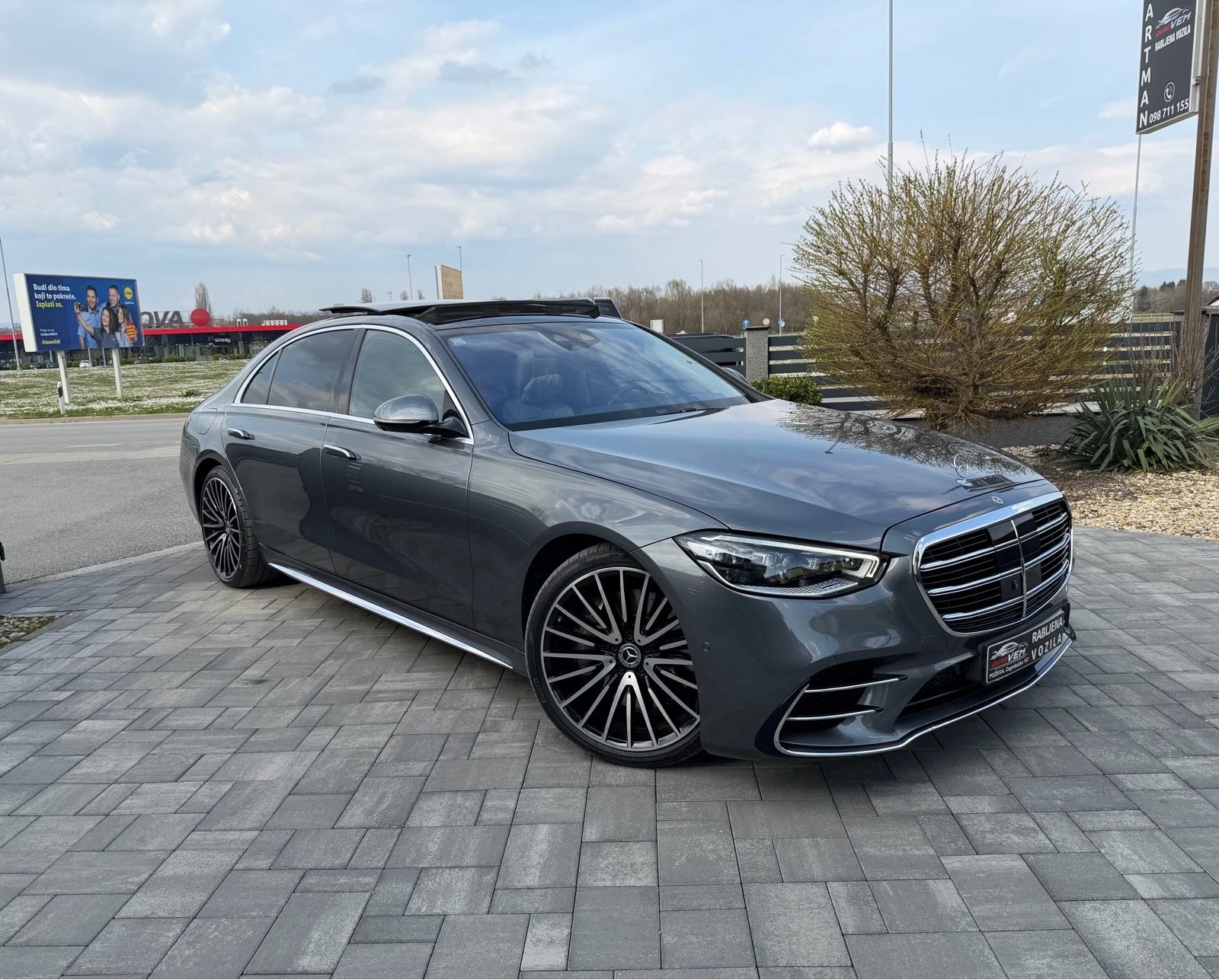 Mercedes-Benz S klasa S 400d LANG-4MATIC-AMG-PANO-ZRAČNI-U PDV-u, fotografija 5