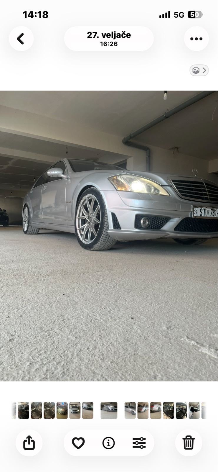 Mercedes-Benz S klasa 500 automatik, fotografija 2