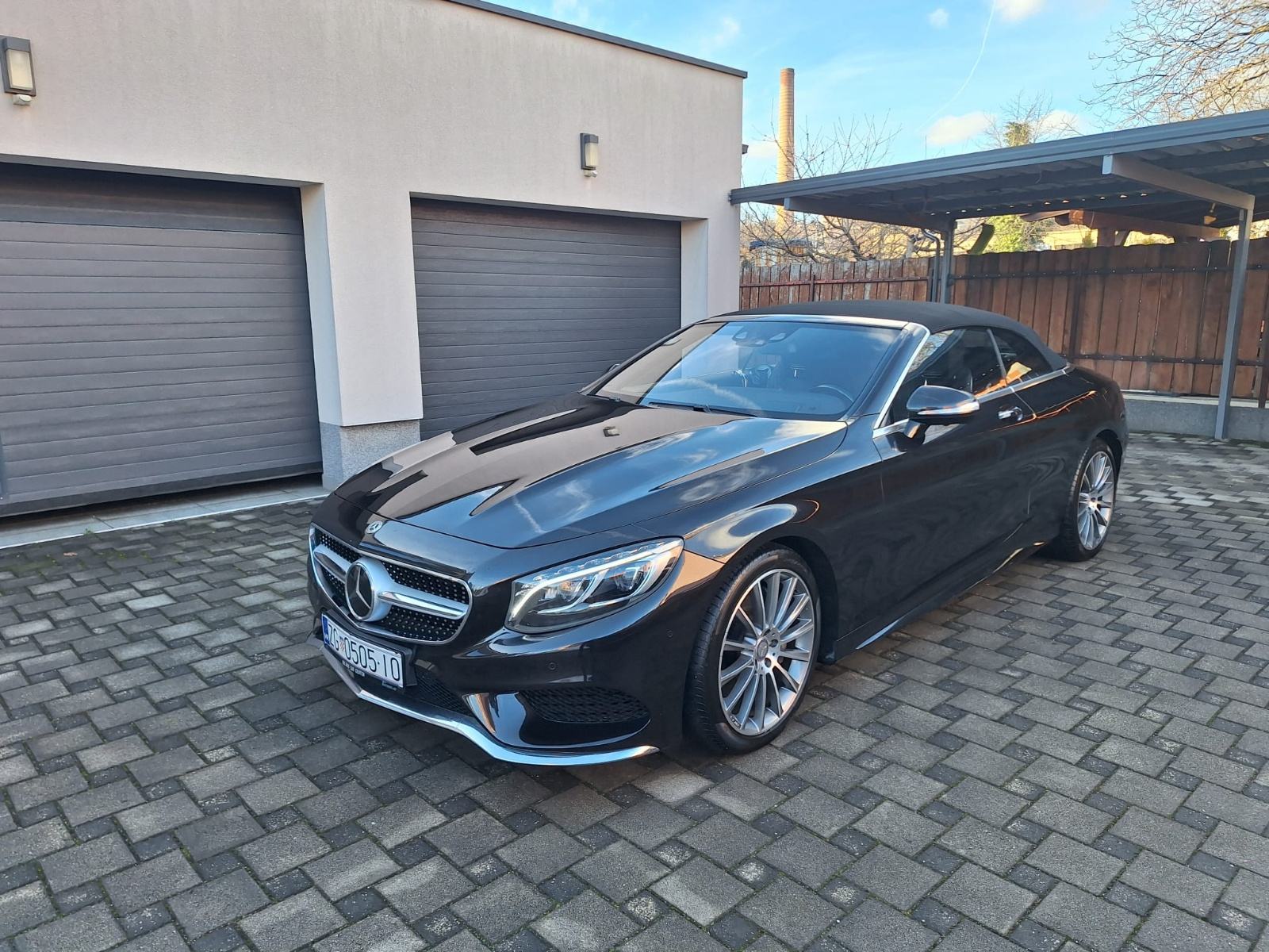 Mercedes-Benz S klasa S 500 coupe - cabriolet AMG