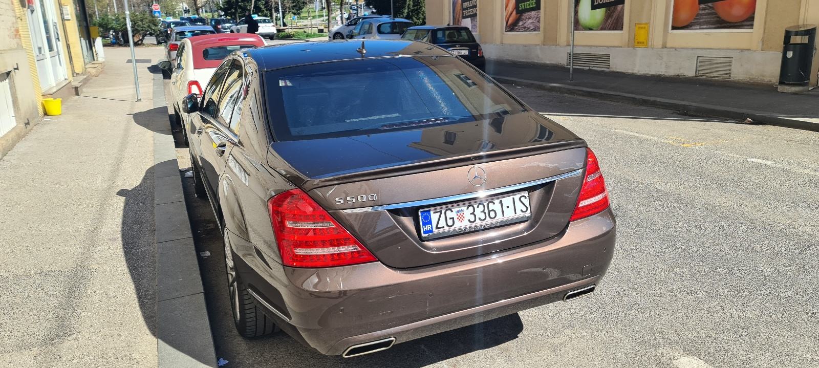 Mercedes-Benz S klasa 500, pogled izvana - slika 4