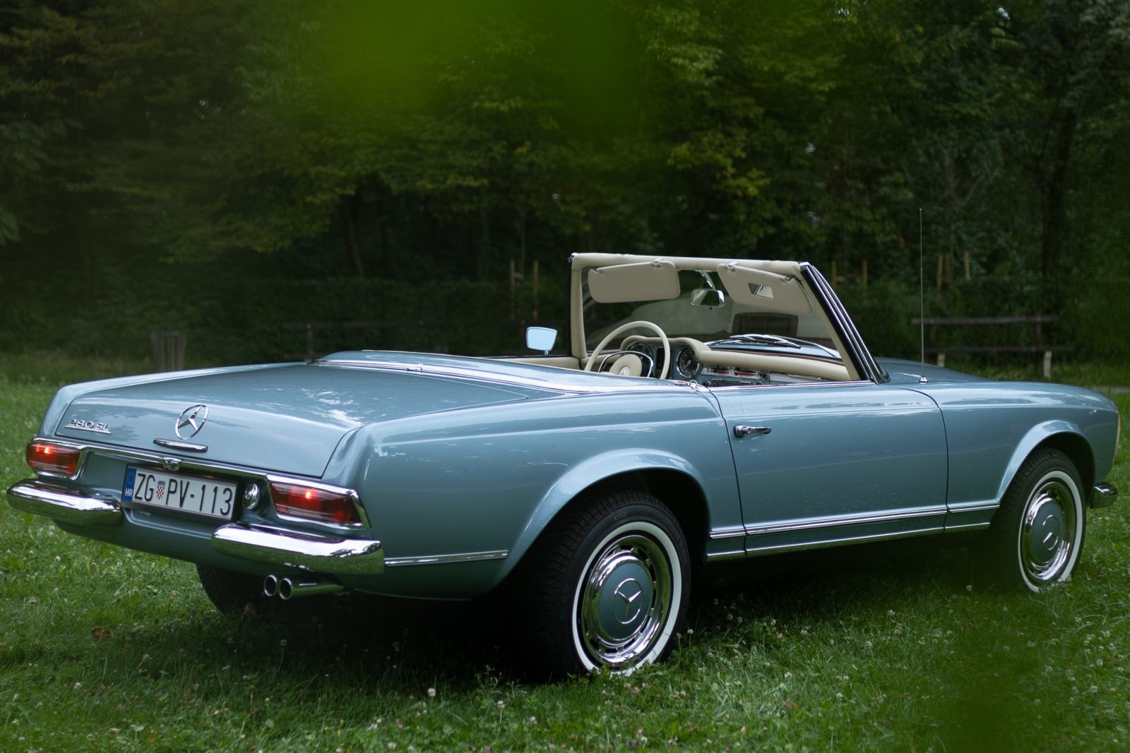 Mercedes-Benz SL roadster 280 SL PAGODA 1968 god, fotografija 4
