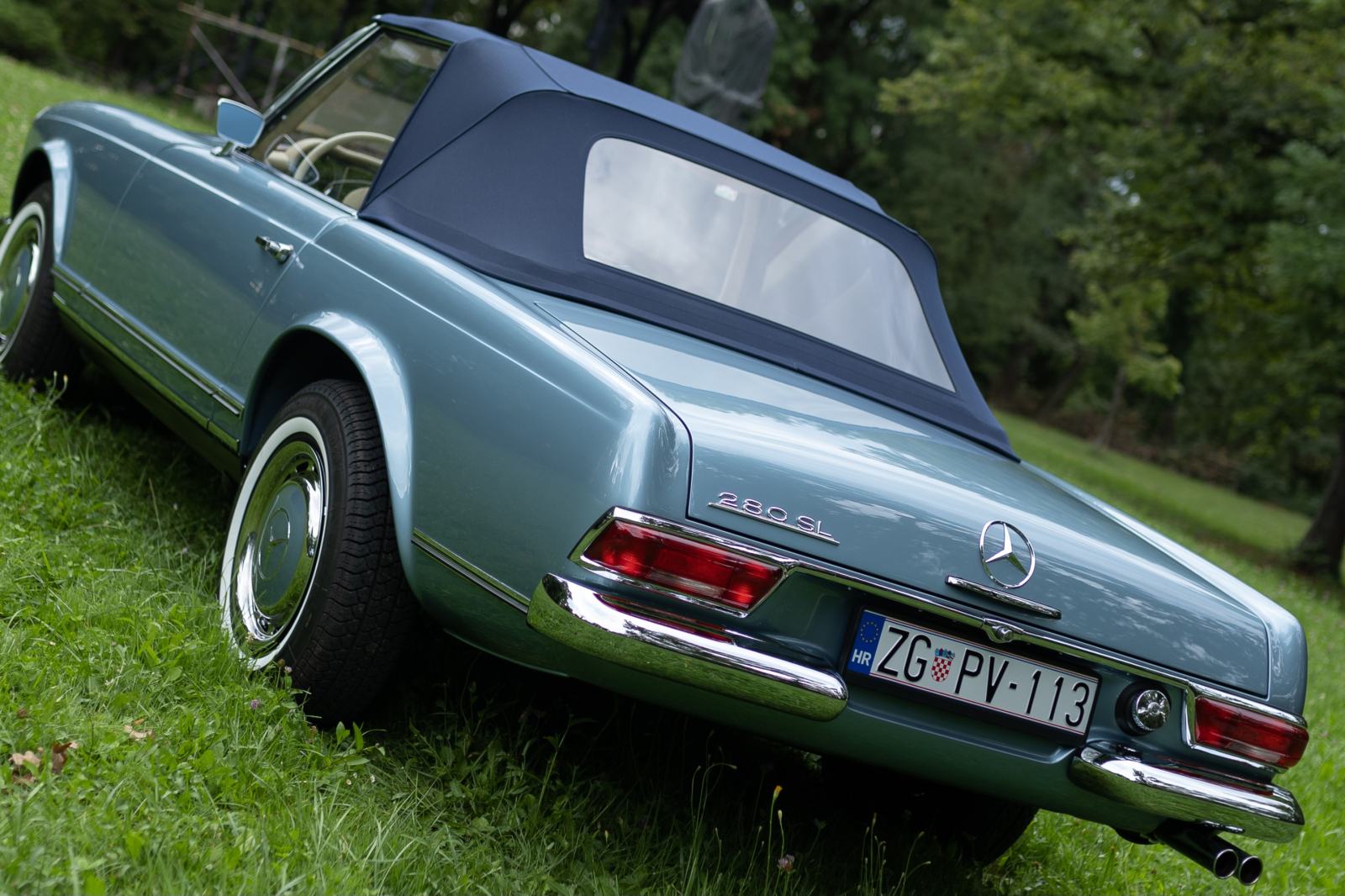Mercedes-Benz SL roadster 280 SL PAGODA 1968 god, fotografija 5