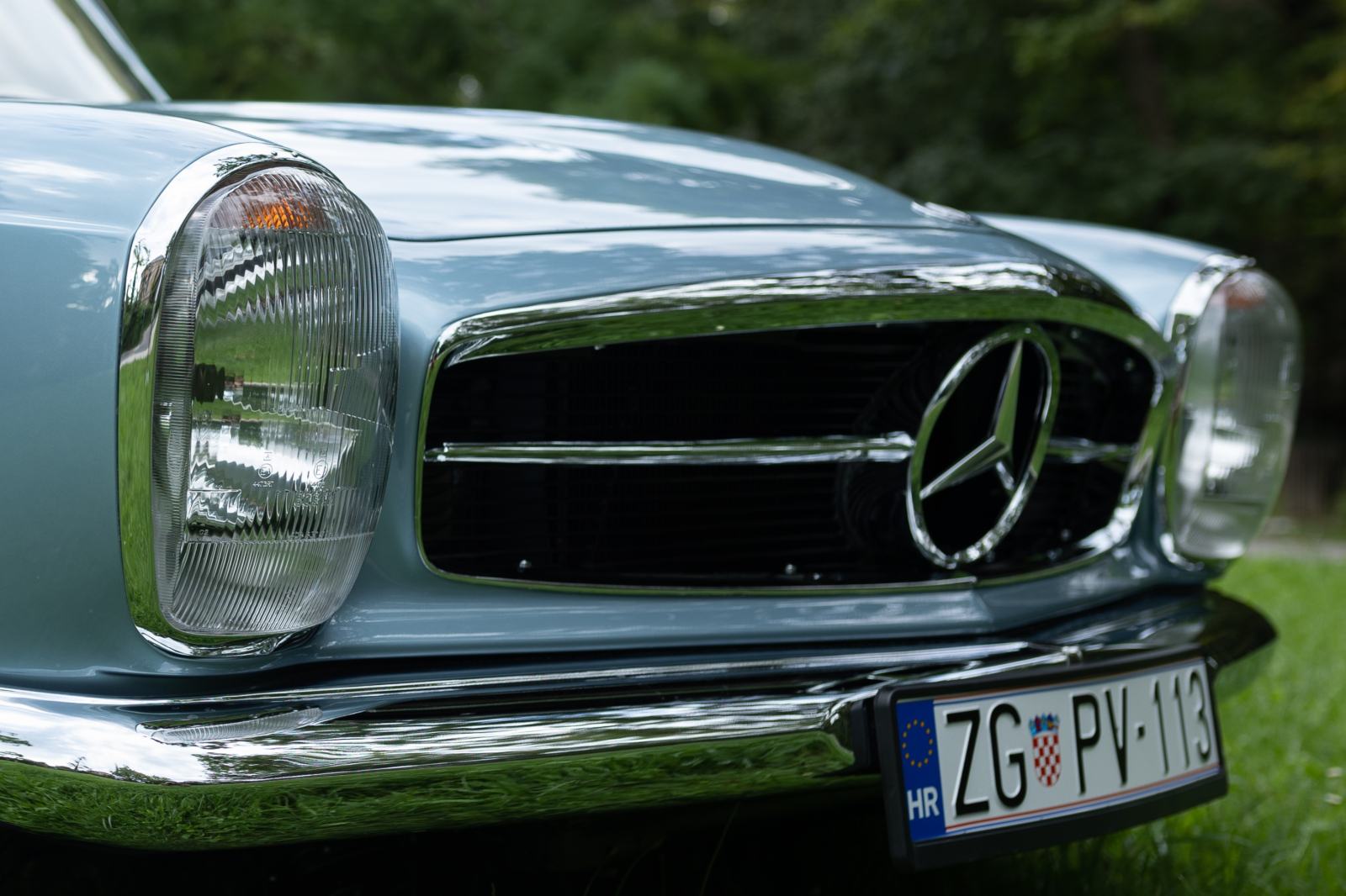Mercedes-Benz SL roadster 280 SL PAGODA 1968 god, fotografija 6