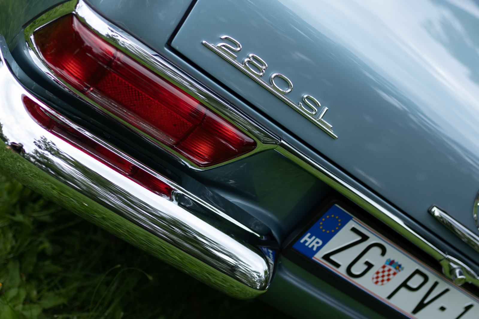 Mercedes-Benz SL roadster 280 SL PAGODA 1968 god, fotografija 10