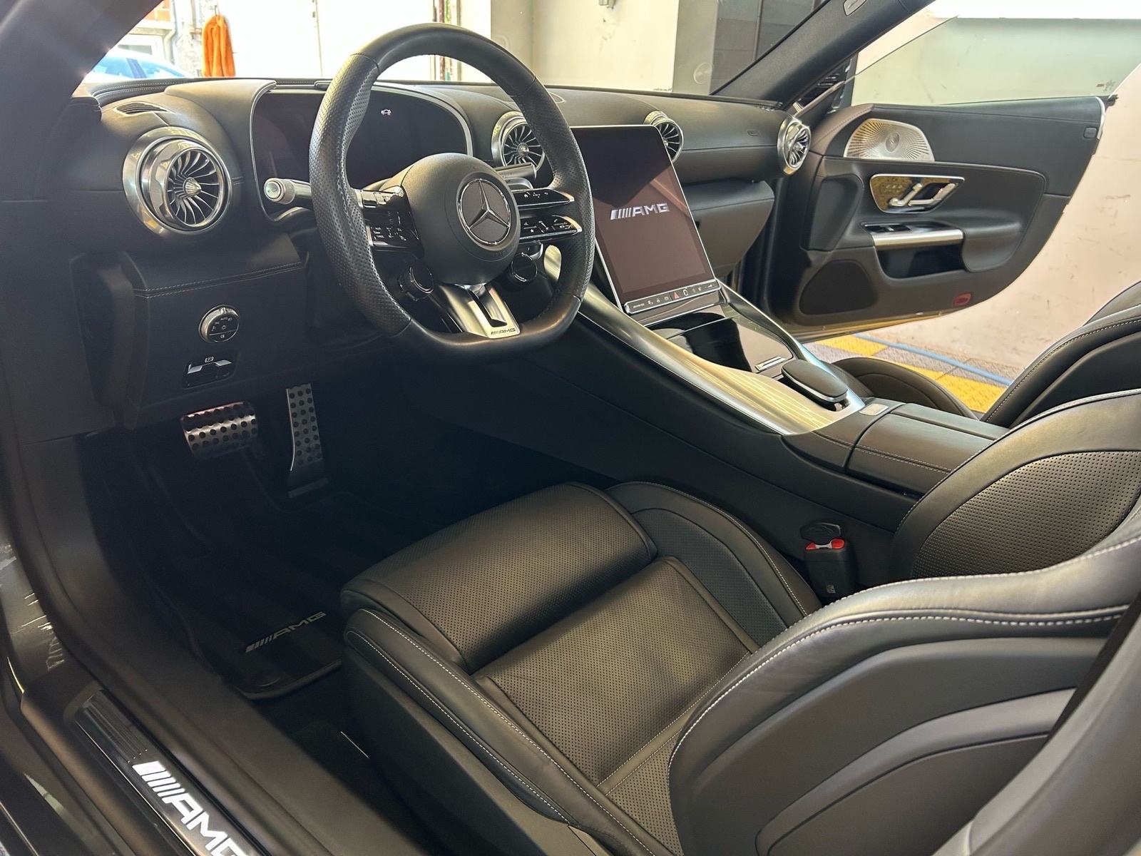 Mercedes-Benz SL roadster 43 AMG - FULL-AUT-BRUM.DIST.-1.Vl-Reg- GAR., fotografija 11