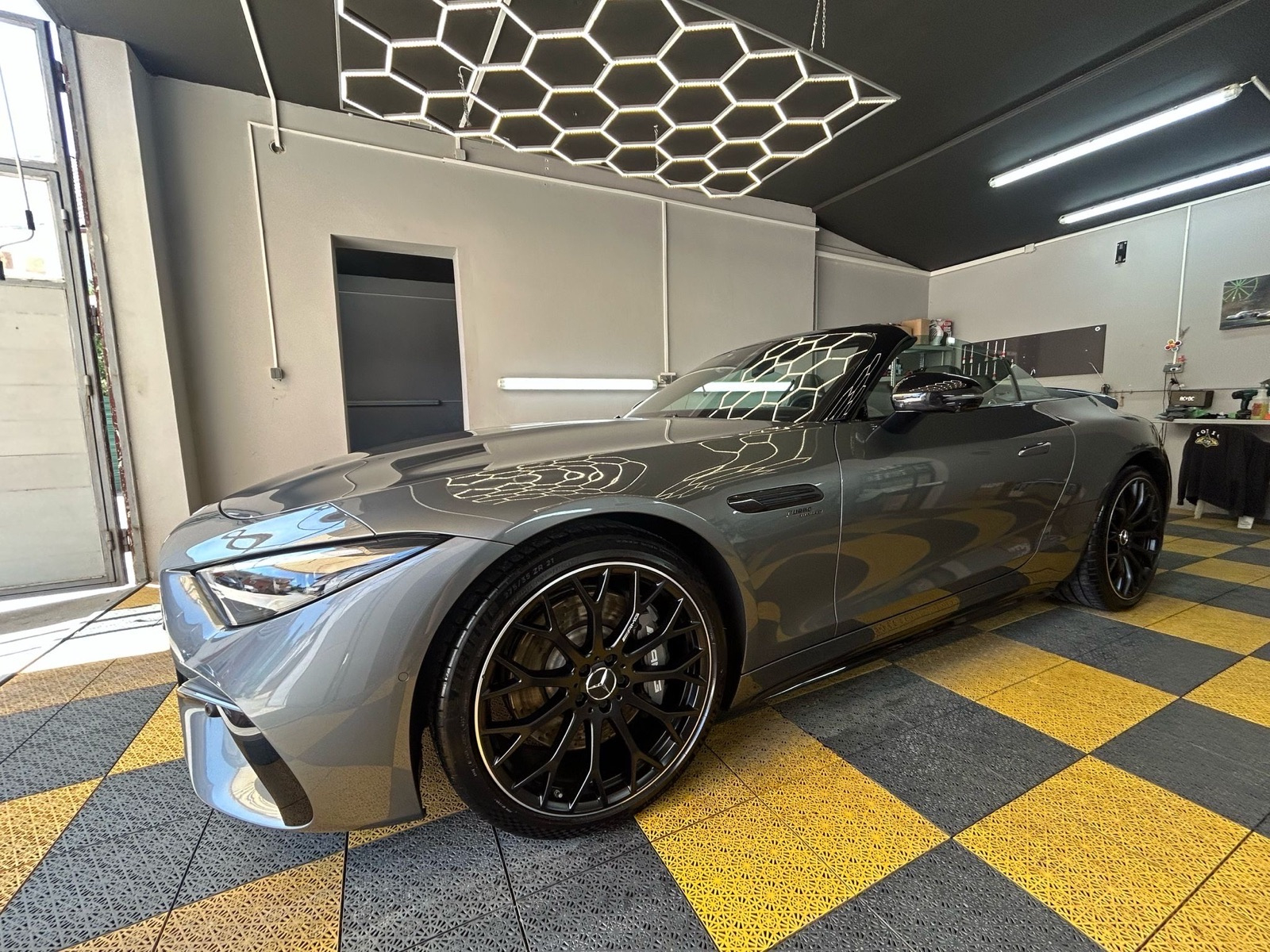 Mercedes-Benz SL roadster 43 AMG - FULL-AUT-BRUM.DIST.-1.Vl-Reg- GAR., fotografija 6
