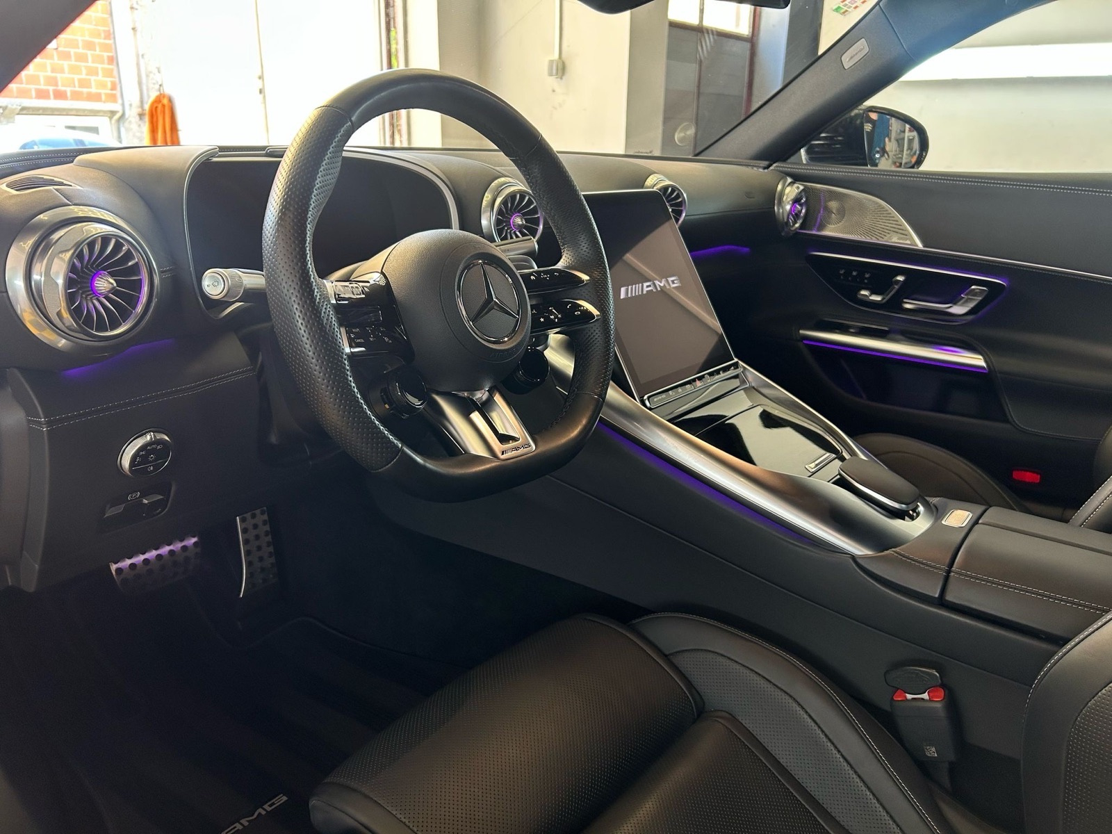 Mercedes-Benz SL roadster 43 AMG - FULL-AUT-BRUM.DIST.-1.Vl-Reg- GAR., fotografija 17
