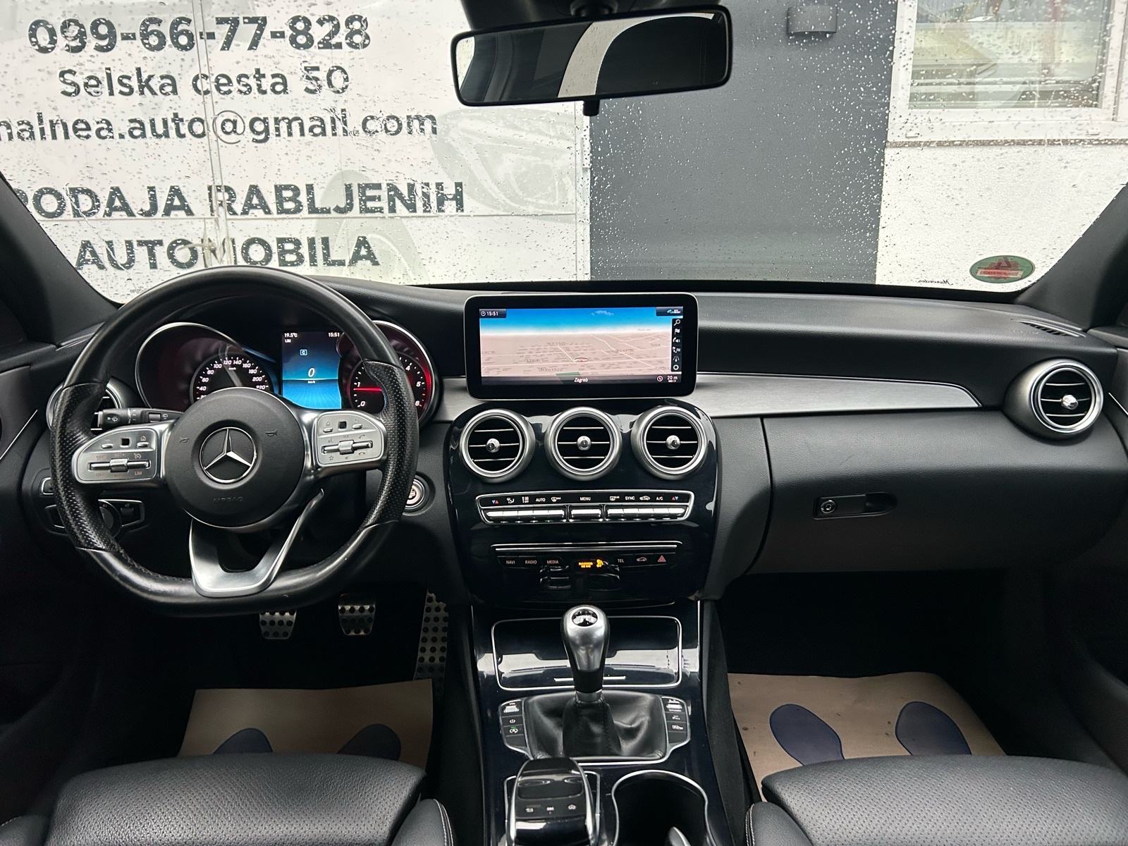 MERCEDES C 200 Cdi 2019g NOVI MODEL //AMG PAKET// TOP STANJE, fotografija 15