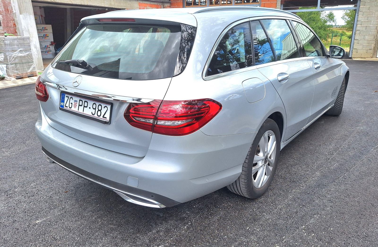 BEZ JAMSTVA 14490, Mercedes C-200 D,garanc 1g,reg+kasko 1g,servis, pogled izvana - slika 4