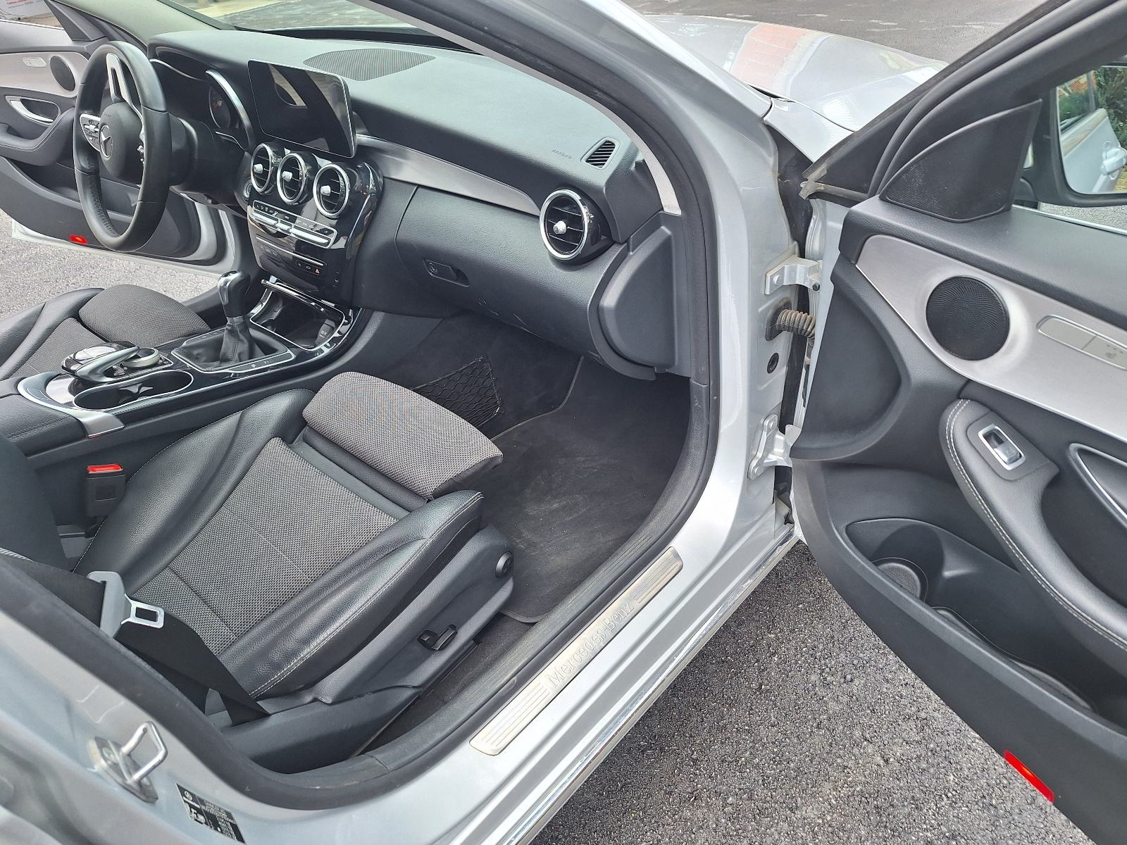 BEZ JAMSTVA 14490, Mercedes C-200 D,garanc 1g,reg+kasko 1g,servis, fotografija 13