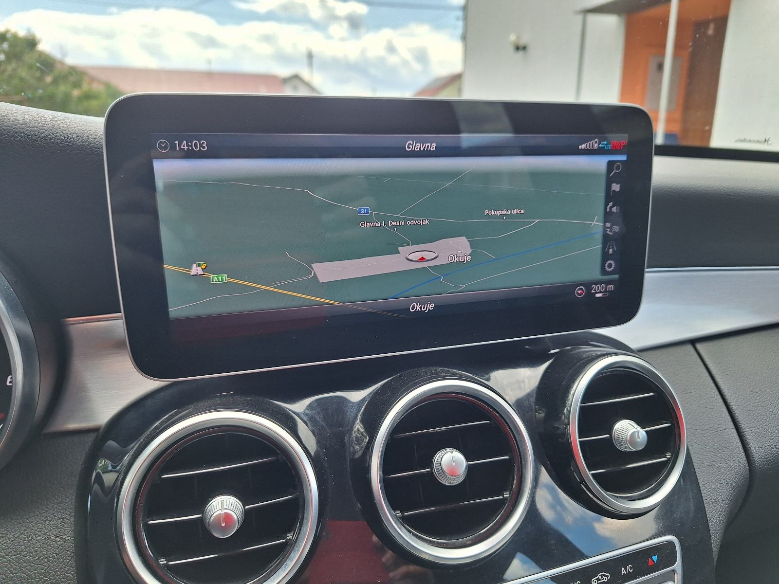 BEZ JAMSTVA 14490, Mercedes C-200 D,garanc 1g,reg+kasko 1g,servis, fotografija 17