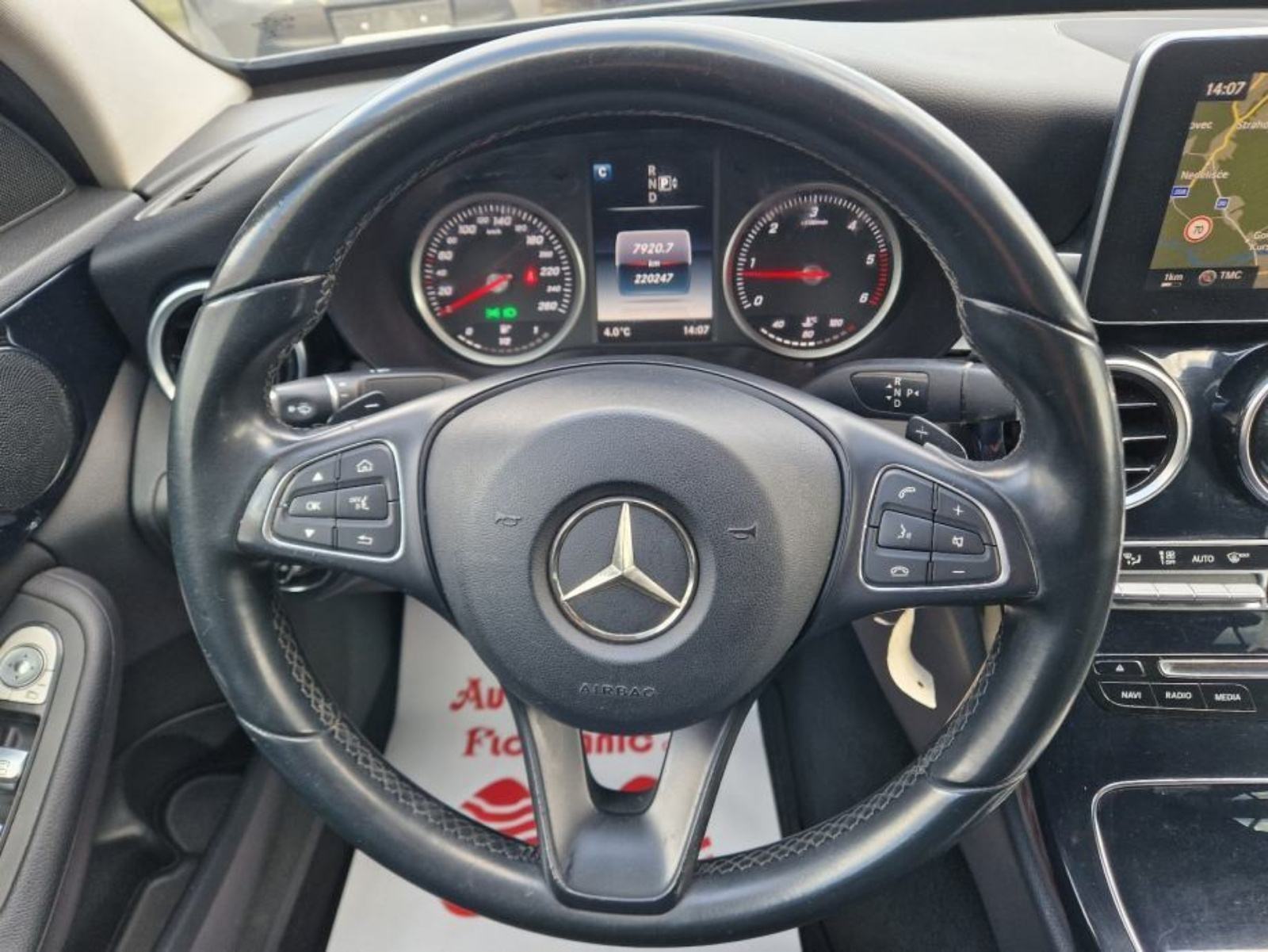 Mercedes C 220 CDI 2014.,AUTOMATIK, NAVI, PARK SENZ.,ALU 17, SERVIS, fotografija 20