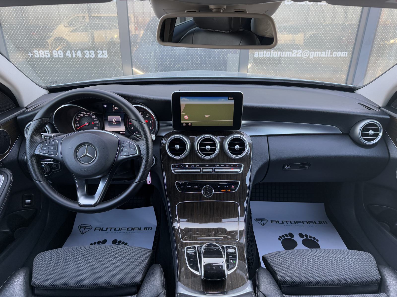 Mercedes C 220 CDI ** AVANTGARDE, DISTRONIC, VELIKA NAVI, ALU 17 **, fotografija 10