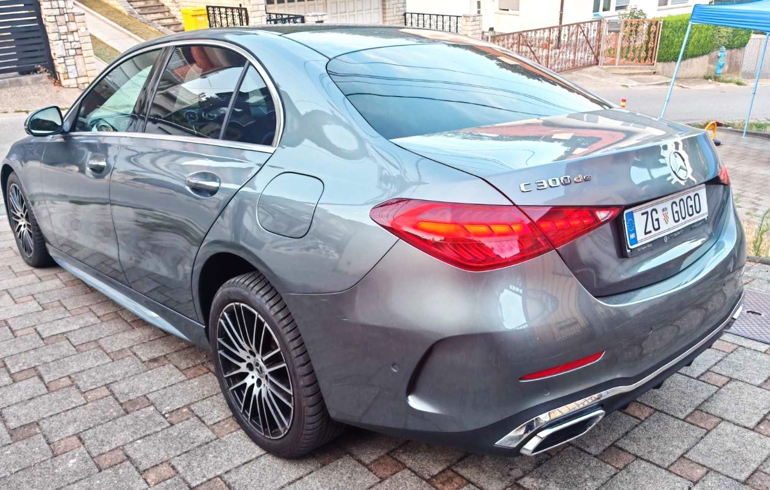 Mercedes C 300 de AMG Line 2024 Head UP, LED High Performance, ZAMJENA, fotografija 7