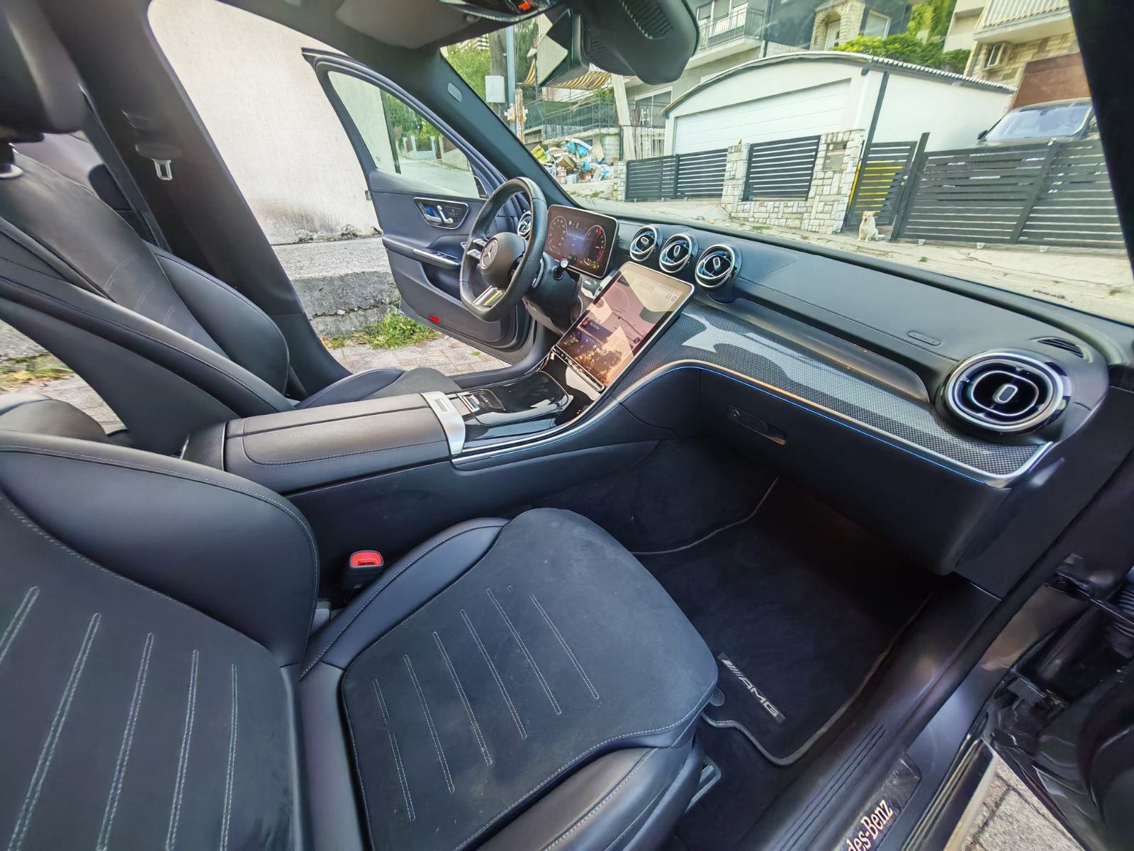 Mercedes C 300 de AMG Line 2024 Head UP, LED High Performance, ZAMJENA, fotografija 18