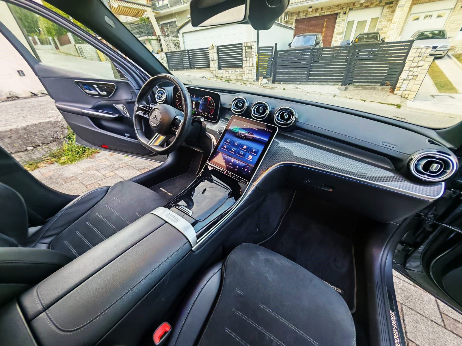 Mercedes C 300 de AMG Line 2024 Head UP, LED High Performance, ZAMJENA, fotografija 16