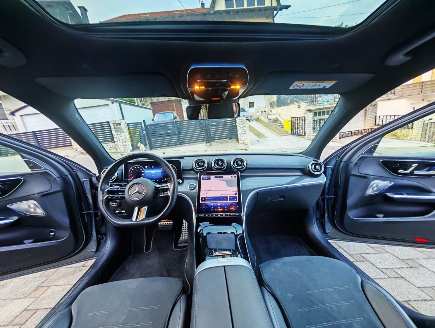 Mercedes C 300 de AMG Line 2024 Head UP, LED High Performance, ZAMJENA, fotografija 15