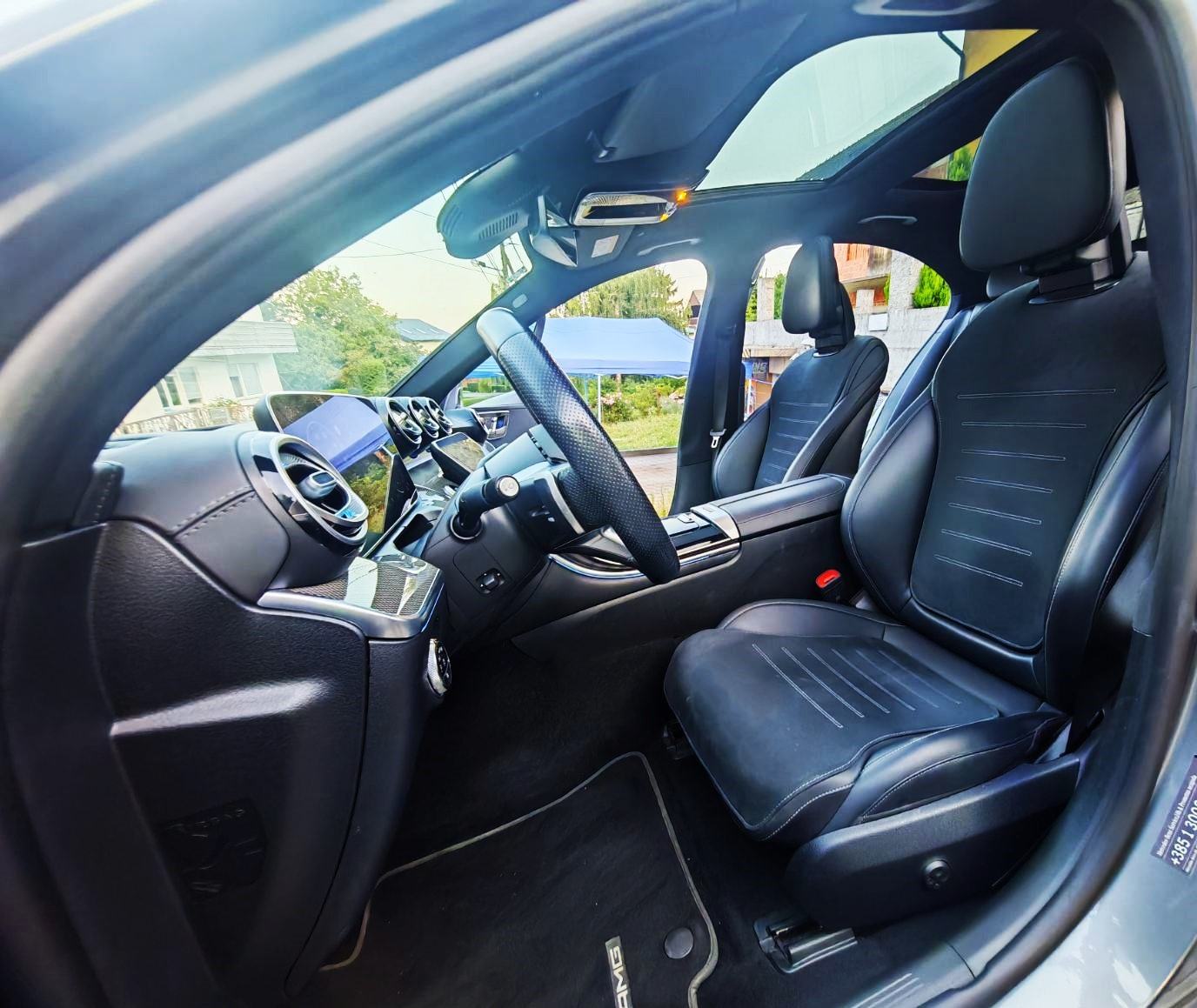 Mercedes C 300 de AMG Line 2024 Head UP, LED High Performance, ZAMJENA, fotografija 17