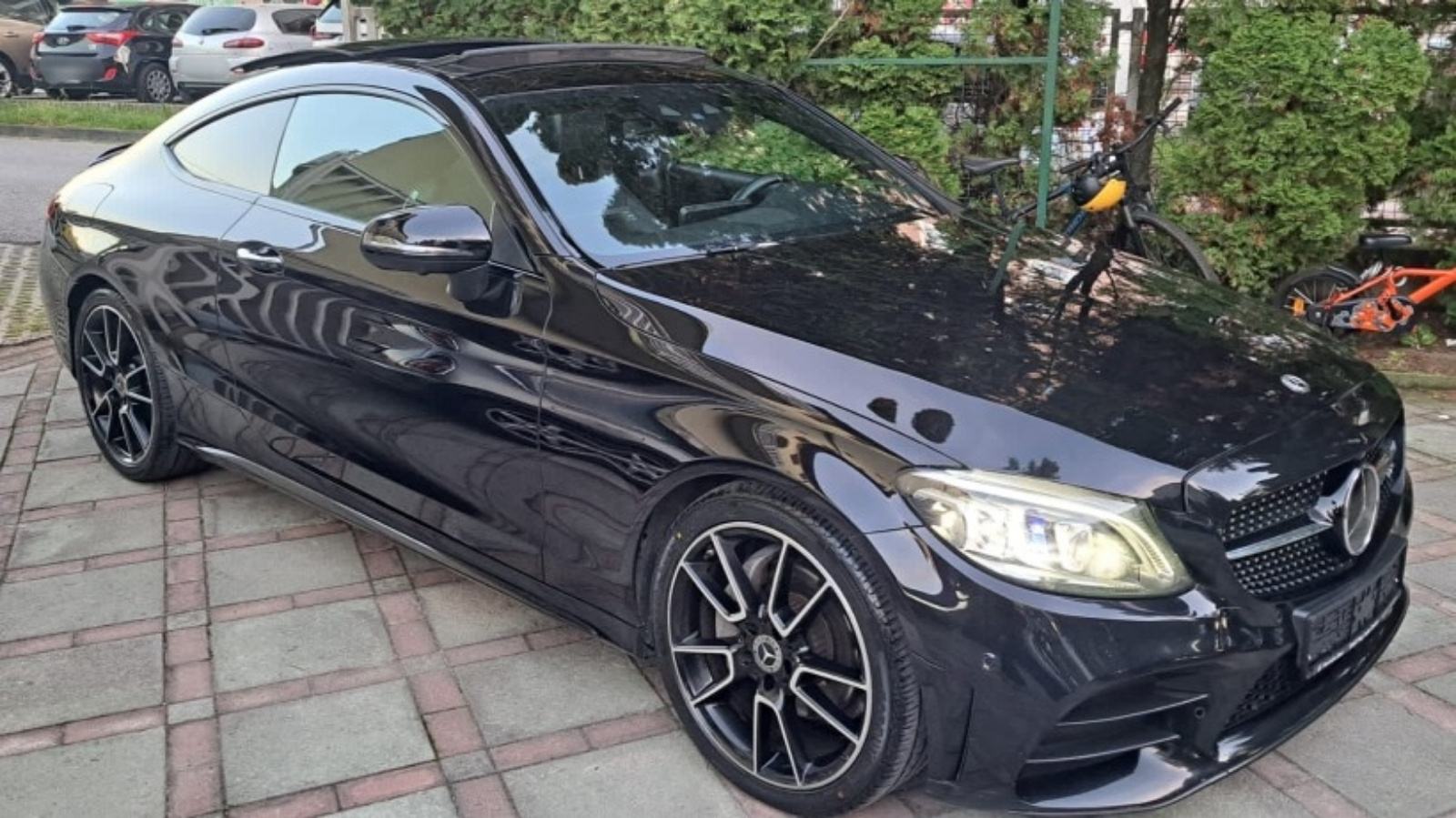 Mercedes C Coupe 220d AMG REG.1.G.,PANO,360,AUT.,AMBI,BURMESTER, fotografija 1