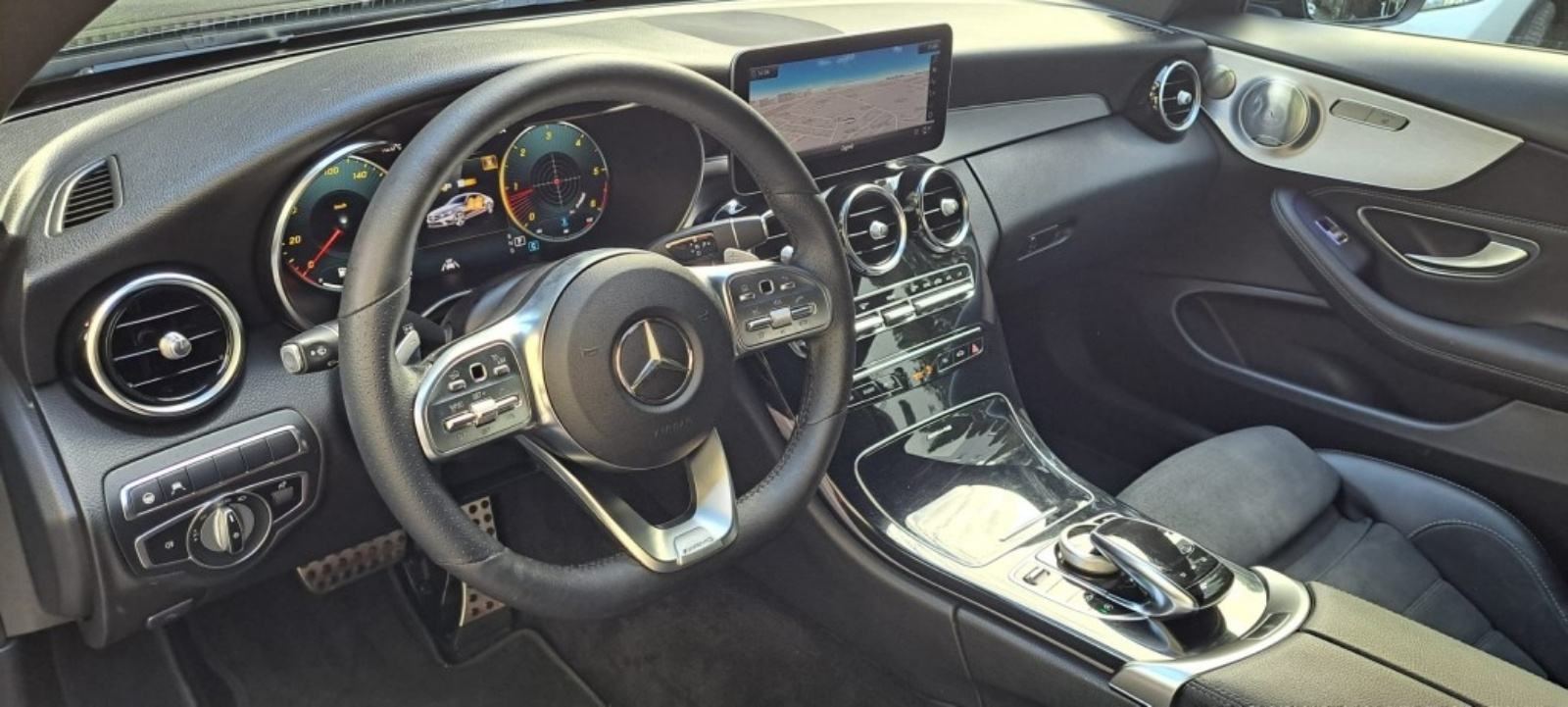 Mercedes C Coupe 220d AMG REG.1.G.,PANO,360,AUT.,AMBI,BURMESTER, fotografija 14
