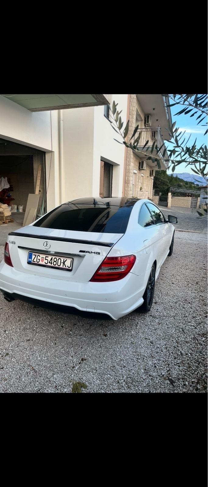Mercedes C coupe w204, pogled izvana - slika 2