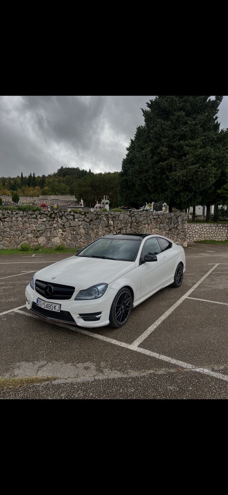 Mercedes C coupe w204, pogled izvana - slika 1