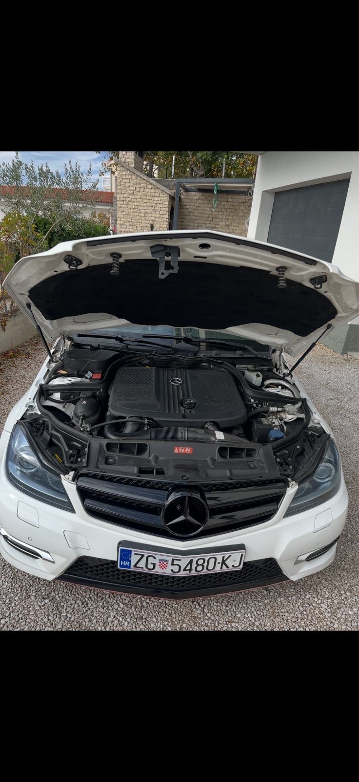 Mercedes C coupe w204, fotografija 9