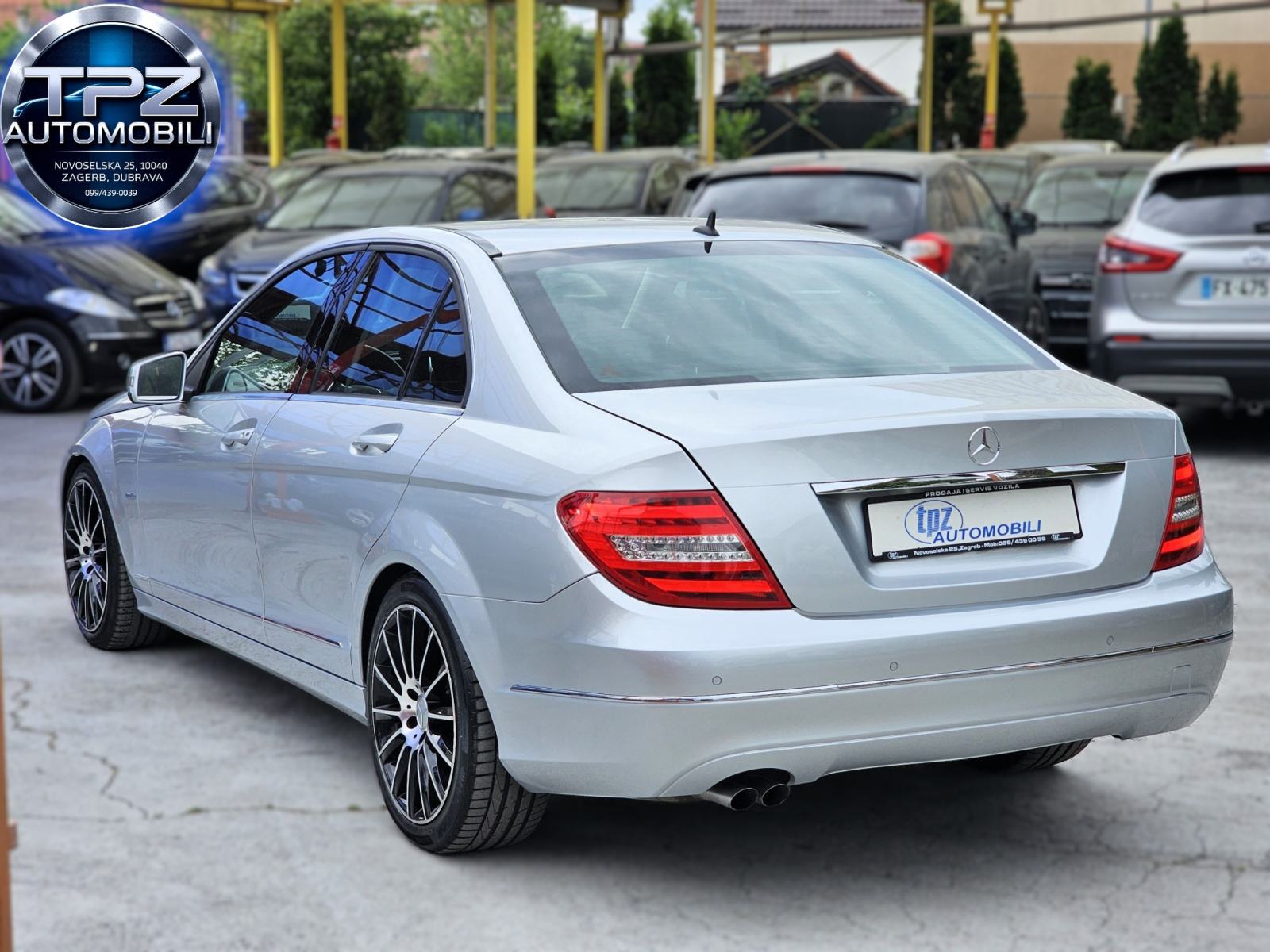 MERCEDES*C KLASA*2012.G*FACELIFT*2.2 D*AVANTGARDE*KOŽA*NAVI*9900E, fotografija 10