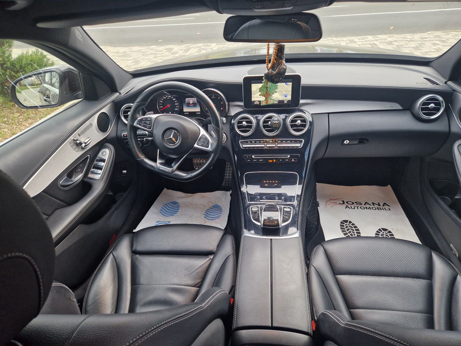 Mercedes-C-klasa 220AMG/Line,Alu18,Navigacija,Koza,Bi-Xenon Kredit-Zam, fotografija 13