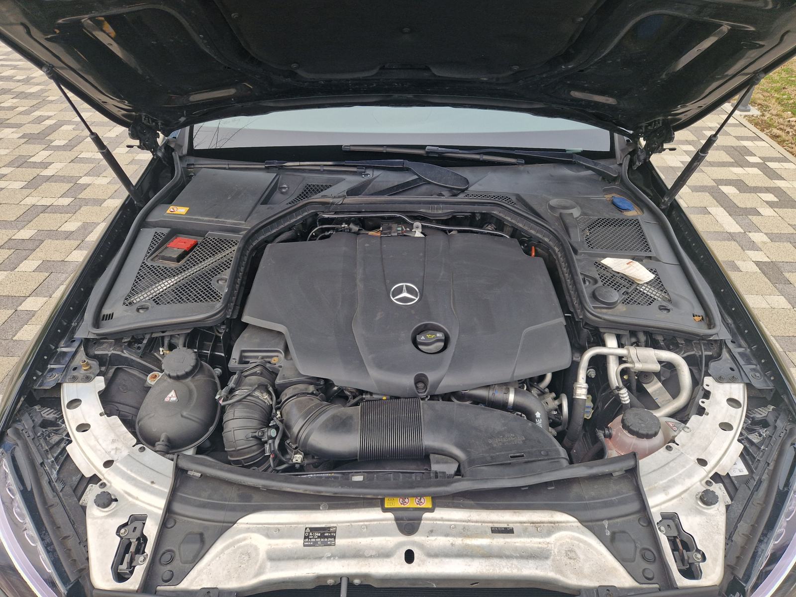 Mercedes-C-klasa 220AMG/Line,Alu18,Navigacija,Koza,Bi-Xenon Kredit-Zam, fotografija 19