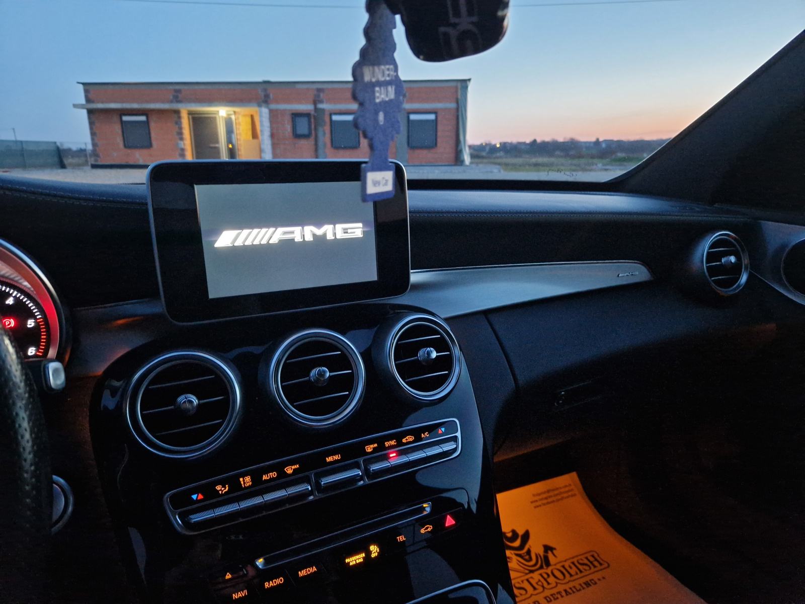 Mercedes-C-klasa 220AMG/Line,Alu18,Navigacija,Koza,Bi-Xenon Kredit-Zam, fotografija 17
