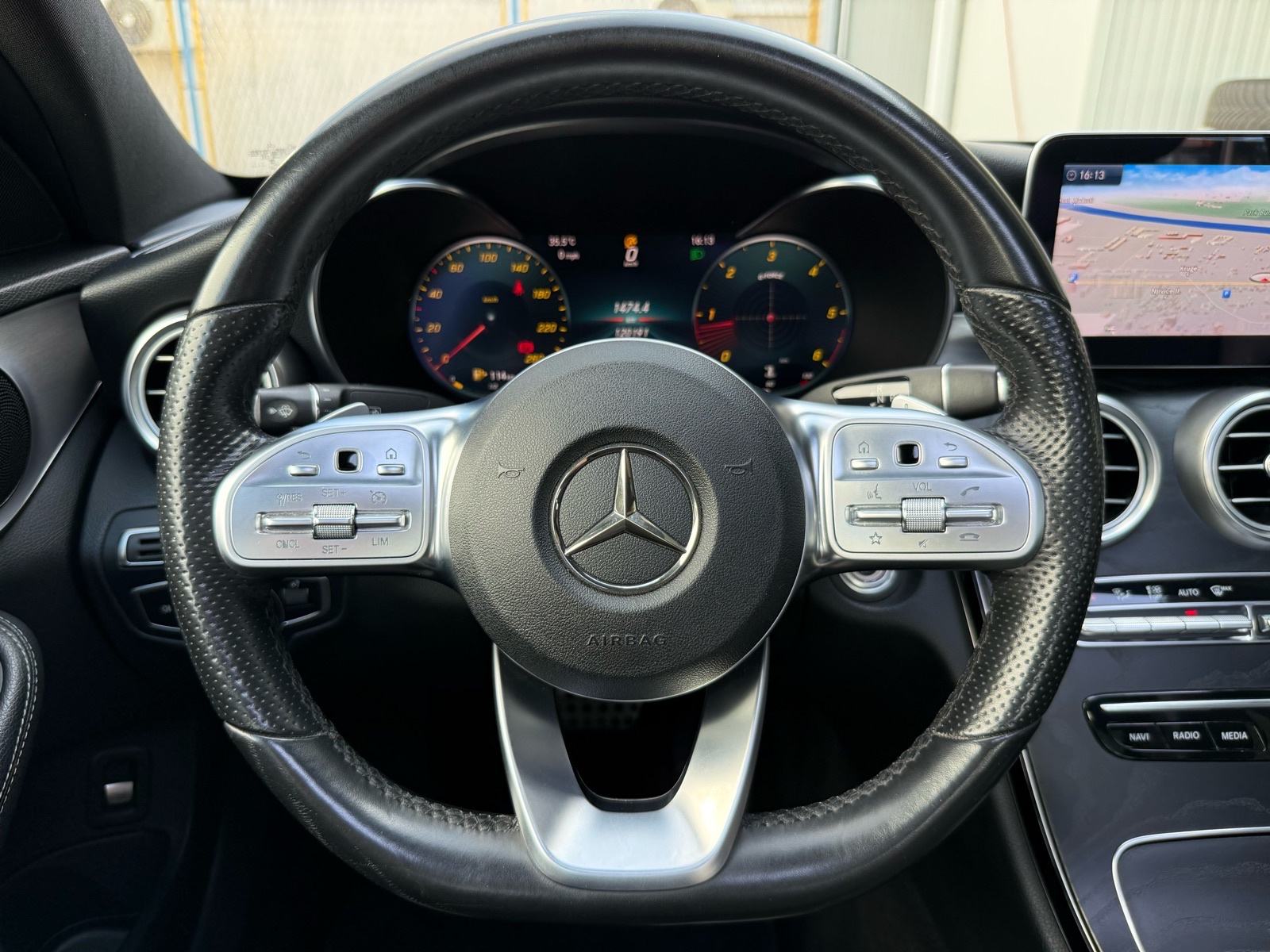 Mercedes C200d 2.0 | AMG | PANORAMA | JAMSTVO 12MJ. |, fotografija 12