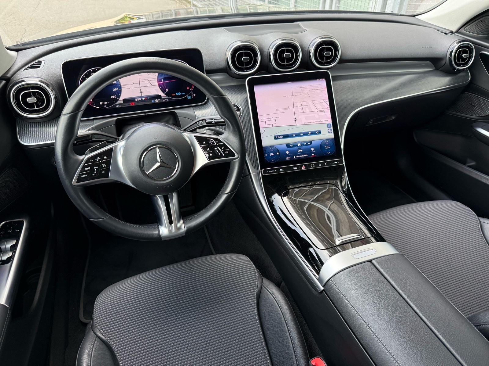 Mercedes C220D AUTOMATIK °WIDESCREEN°KOŽA°KAMERA°LEASING BEZ UČEŠĆA, fotografija 11